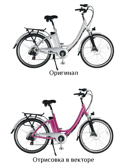 Иллюстрации: Велосипеды